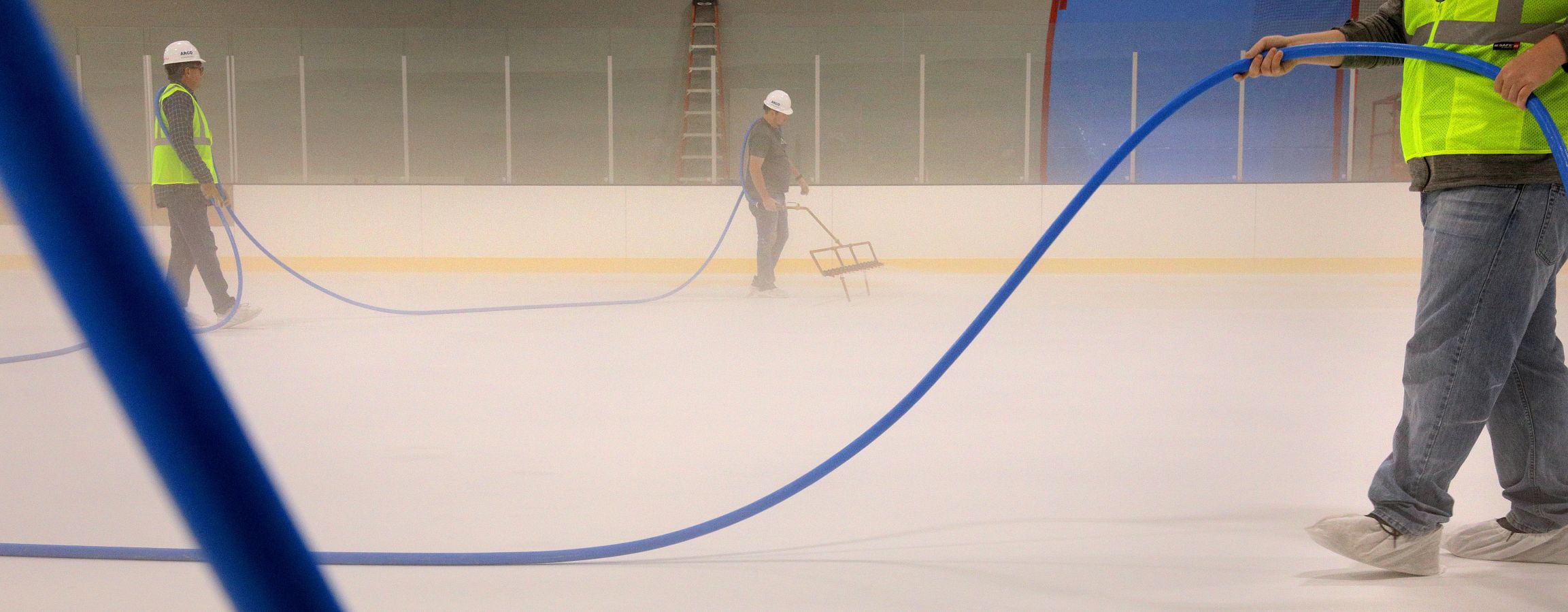 Progress brisk at Centene ice center